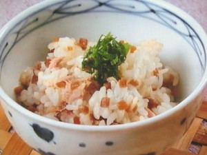 新しょうがとツナの混ぜご飯