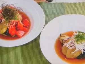 なすの揚げ浸し&イタリアンテイストの揚げ浸し