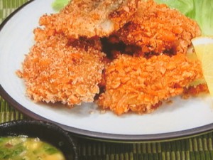 アジの変わり揚げ