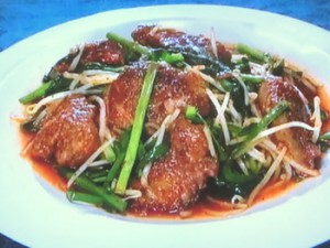 もこみち流 紹興酒風味のレバニラ炒め
