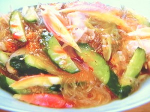 春雨酸辣(サンラー)炒め