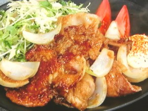 豚のしょうが焼き