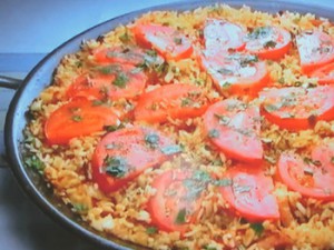 もこみち流 トマトベースのパエリア