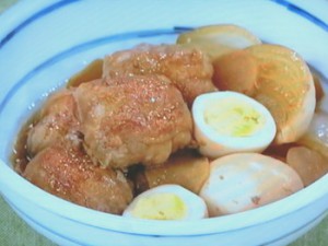 薄切り肉で豚の角煮