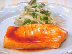 かじきの照り焼き