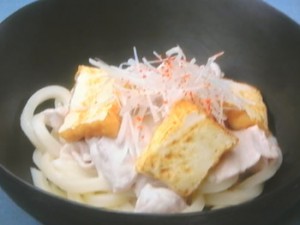 豚しゃぶごまだれうどん