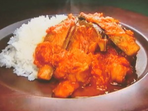 もこみち流 チキンとなすのスパイスカレー