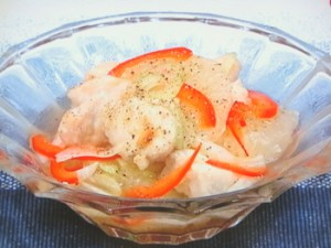 鶏胸肉の南蛮漬け