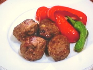 とろろ昆布入りハンバーグ