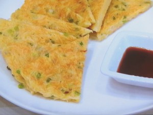 残ったそうめんで☆サクッともっちりチヂミ