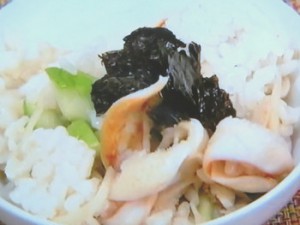 イシカゲ貝ごはん