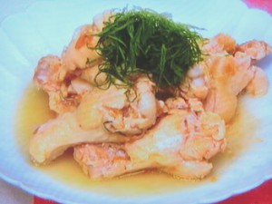 鶏肉と梅の酒煮