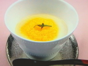 甘夏豆乳プリン