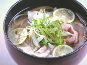 豚しゃぶそば