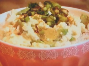 豆腐アボカドご飯