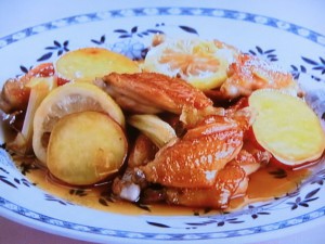 手羽のレモン風味