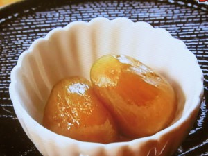 いちじくの甘露煮
