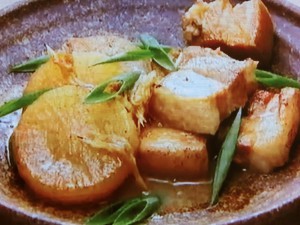 もこみち流 豚肉と大根のしょうが煮