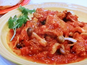 超簡単!ご馳走鶏肉のトマト煮込み