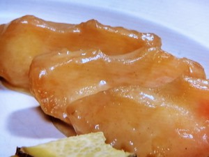 りんごのキャラメル煮