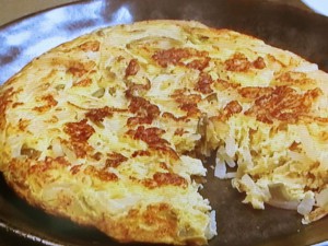 大根とザーサイの卵焼き