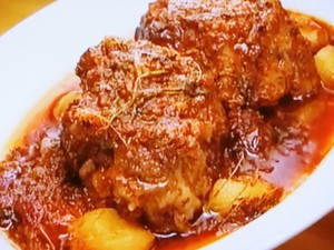 もこみち流 牛テールの赤ワイン煮込み