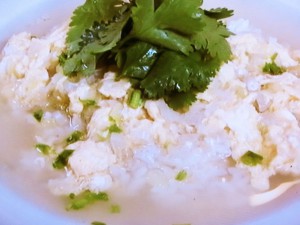ネギショウガスープごはん
