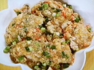 肉団子のカニあん