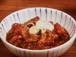 牛すじと大根のみそ煮