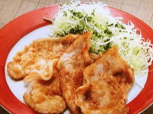 豚の生姜焼き