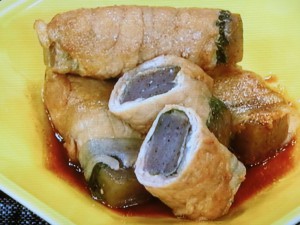 こんにゃくの豚肉ロール