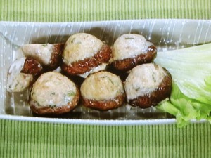 しいたけの肉づめ焼き