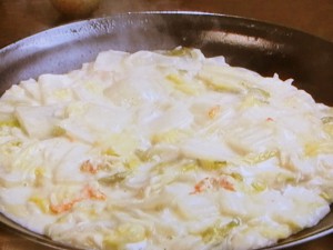 白菜とかにのクリーム煮