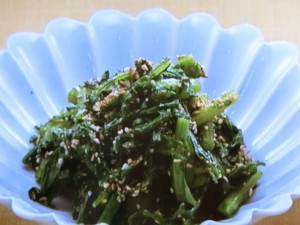 春菊のお浸し