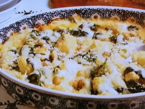 カリフラワーと鶏肉のグラタン