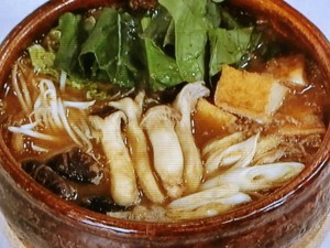 冬野菜の肉みそ鍋