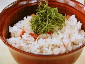 しらす梅ごはん