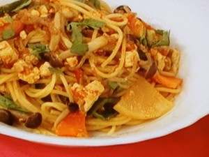 スパゲッティ精進ミートソース
