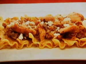 もこみち流 ポルチーニと牛ひき肉のラザニア