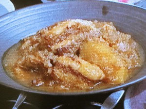 りんご角煮
