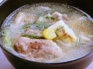 お餅と合鴨のみぞれ仕立て