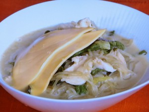 したらきの豆乳カレー麺