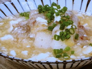 もち豚みぞれあん