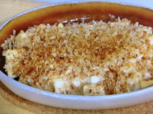 豆腐の長芋グラタン
