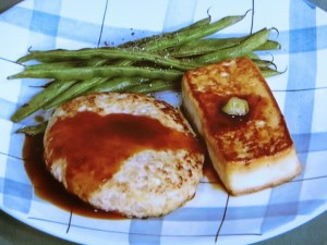 豆腐のミックスグリル