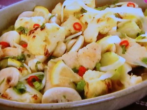 カリフラワーのエスカベッシュ