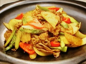 もこみち流 牛肉とじゃがいものカレースパイス炒め