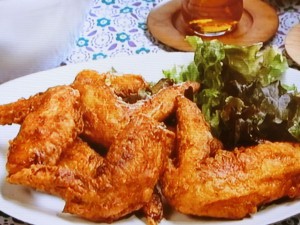 鶏手羽先の梅オイスターから揚げ