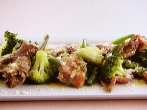 牛肉のあったかサラダ
