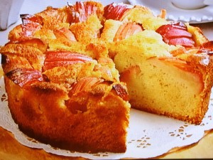 りんごとヨーグルトのケーキ